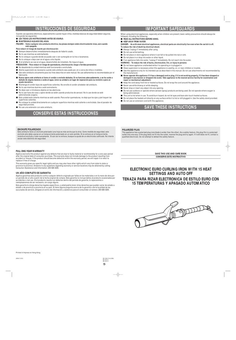Belson RCI-10A-15 Installation instructions