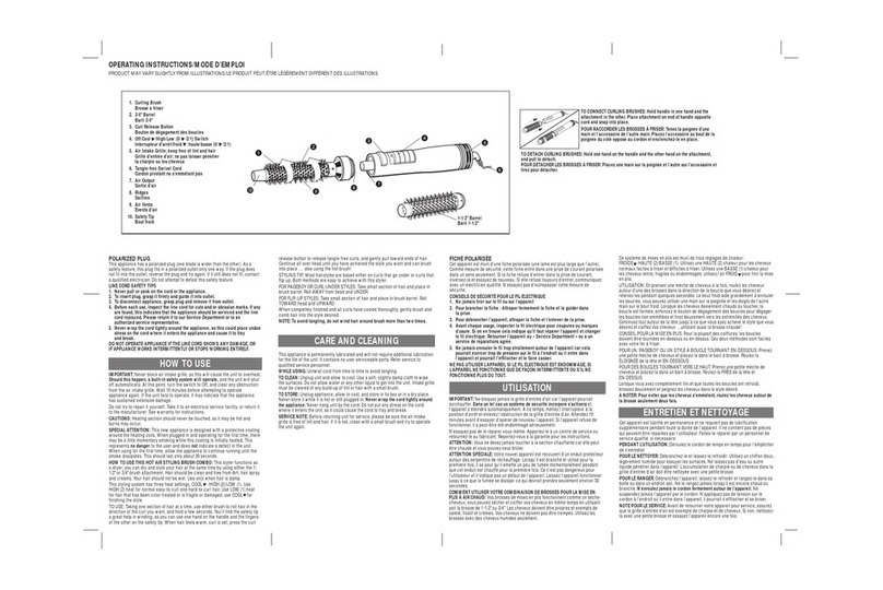 Belson DS-303 Use and care book