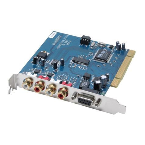 M-Audio Delta Audiophile 2496 manual