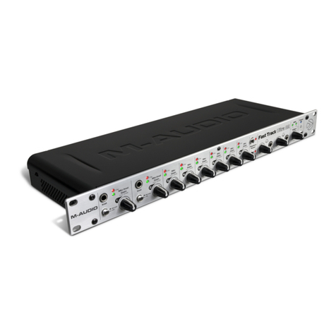 M-Audio Fast Track Ultra 8R User manual