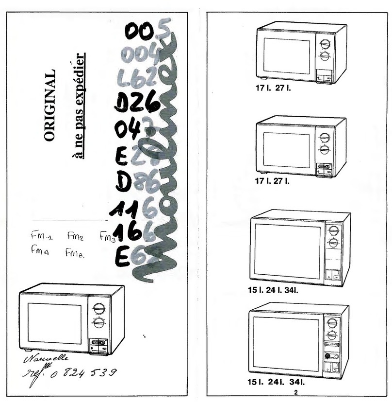 Moulinex FM1 Series manual