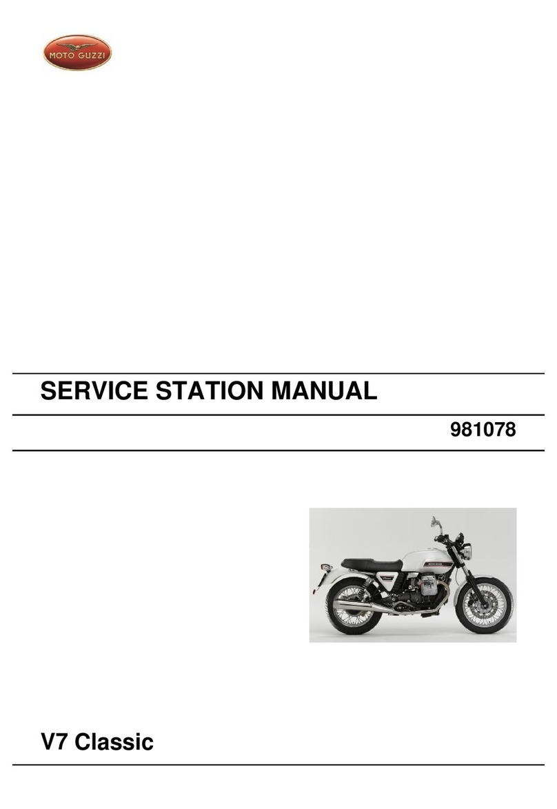 MOTO GUZZI V7 CLASSIC User manual