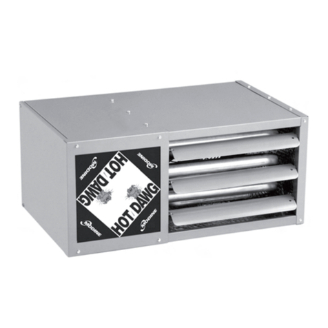Modine Manufacturing HDS Installation and service manual