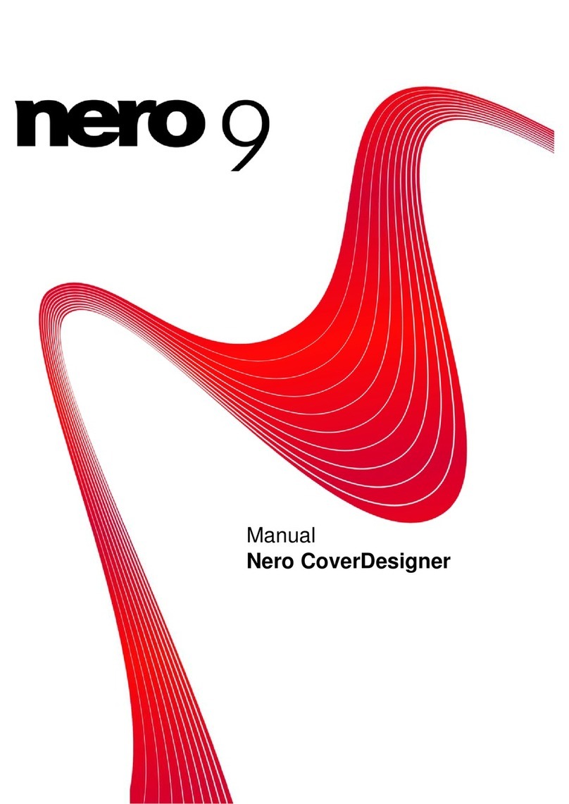 Nero Nero Express 9 User manual
