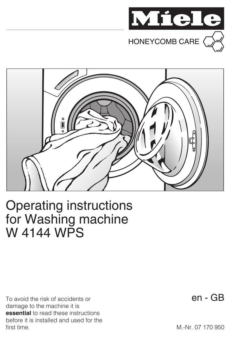 Miele W 4144 WPS User manual