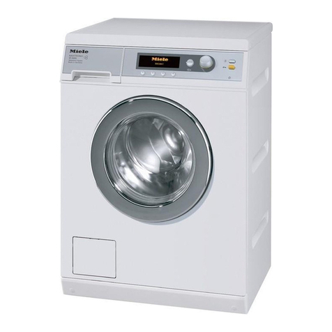 Miele W 3985 WPS operating instructions
