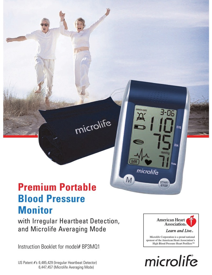 Microlife BP3MQ1-LF User manual