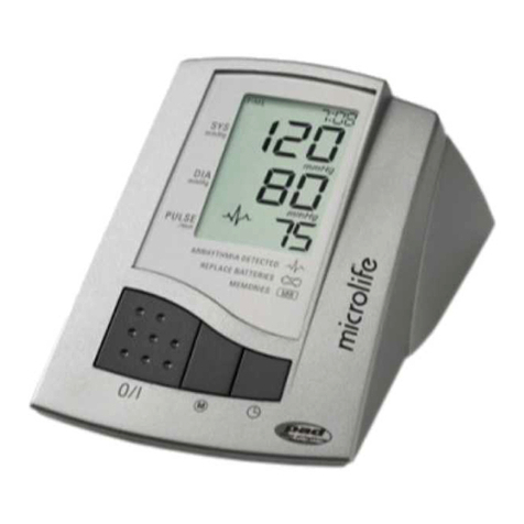 Microlife 3BT0-AP User manual