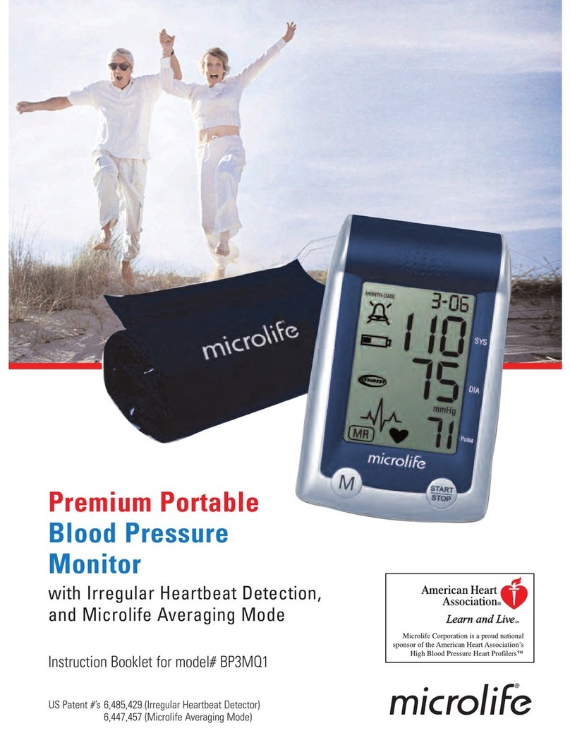 Microlife BP3MQ1 User manual