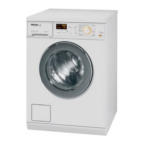 Miele W 3622 WPS operating manual