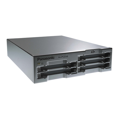 Panasonic AJ-PCD35 User manual