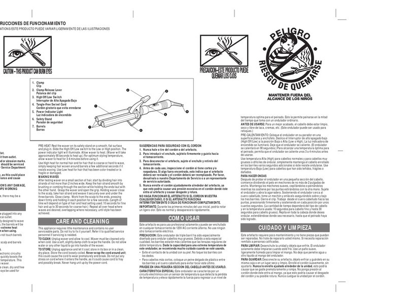 Belson C-328WS Installation instructions