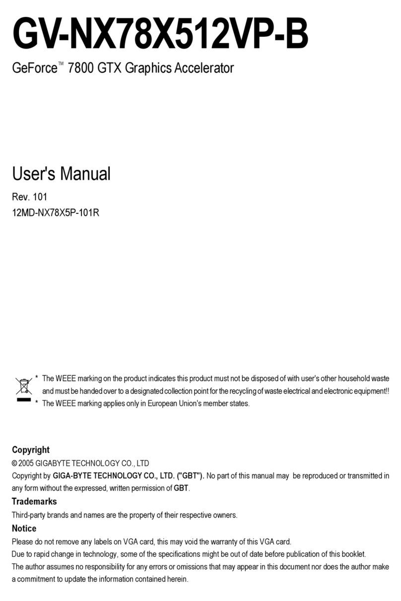Gigabyte GV-NX78X512VP-B User manual