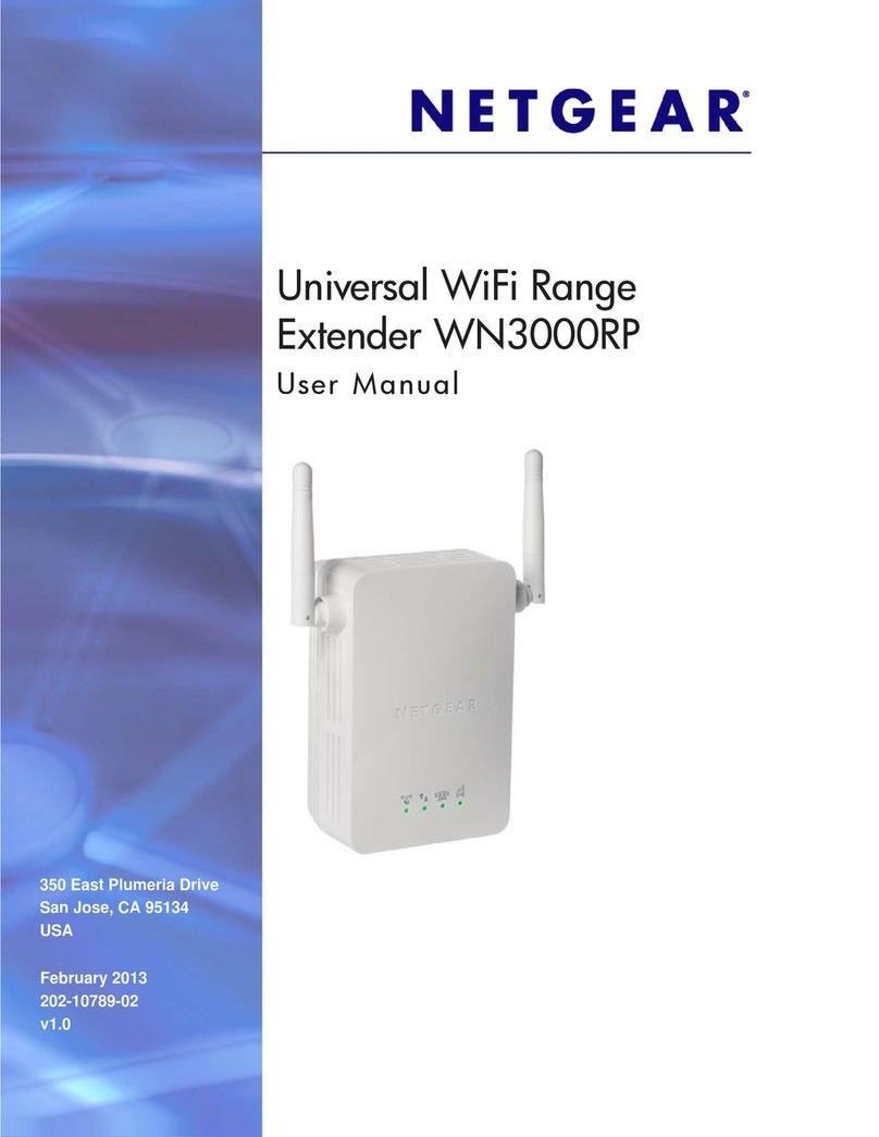 NETGEAR WN3000RP-100NAS User manual NETGEAR WN3000RP-100NAS User manual