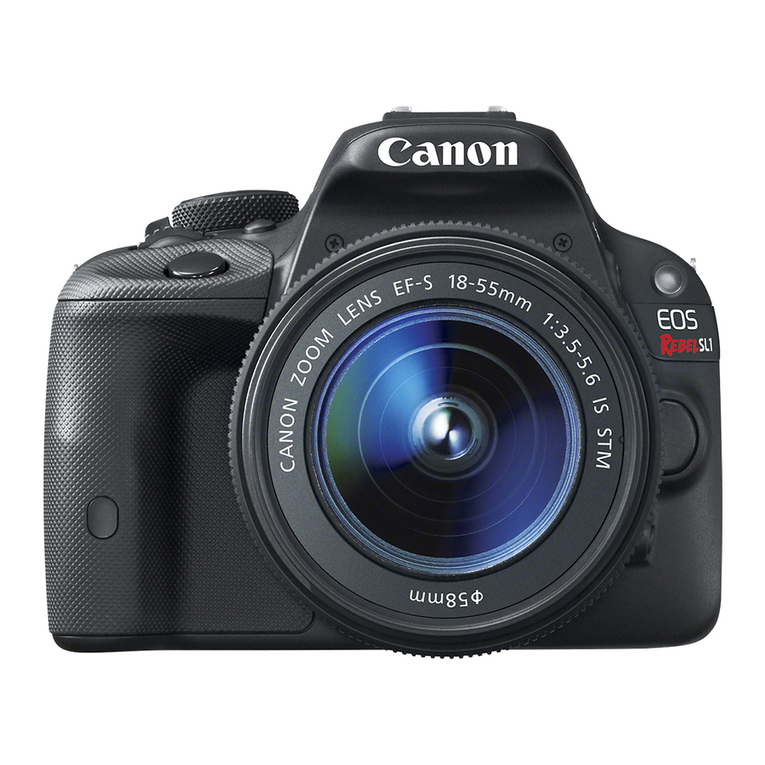 Canon EOS Rebel SL1 18-55mm IS STM Kit User manual