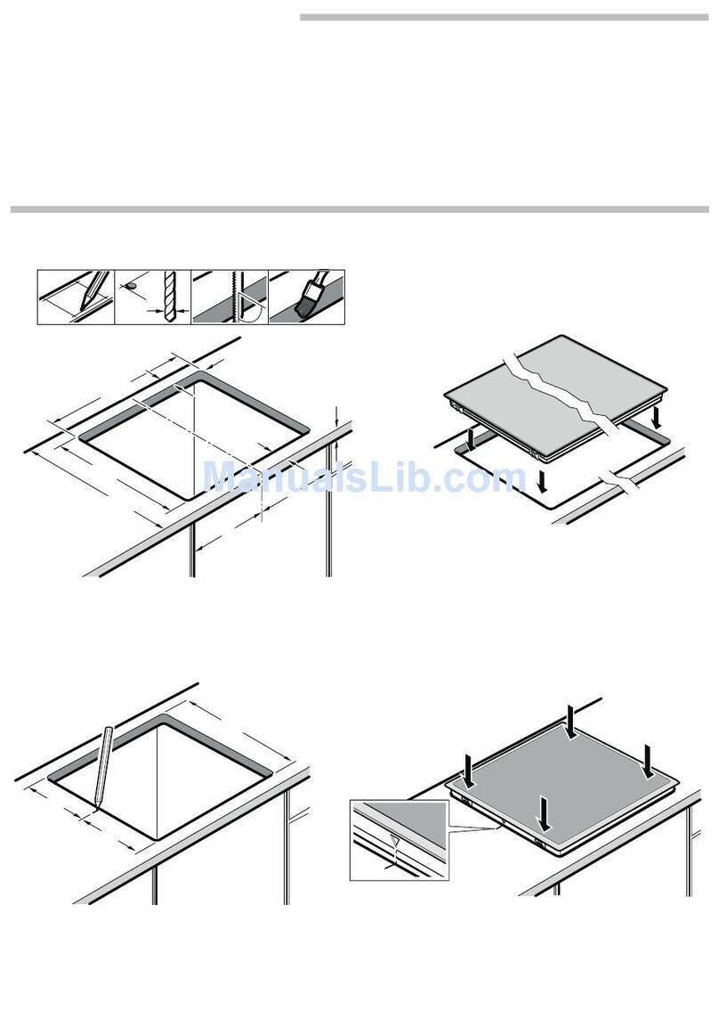 Bosch PKE611D17E User manual