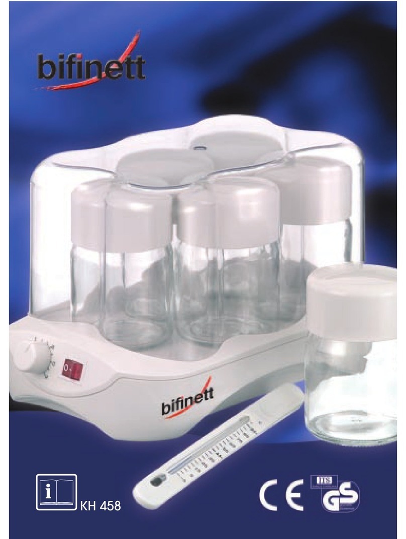 Bifinett KH 458 operating instructions