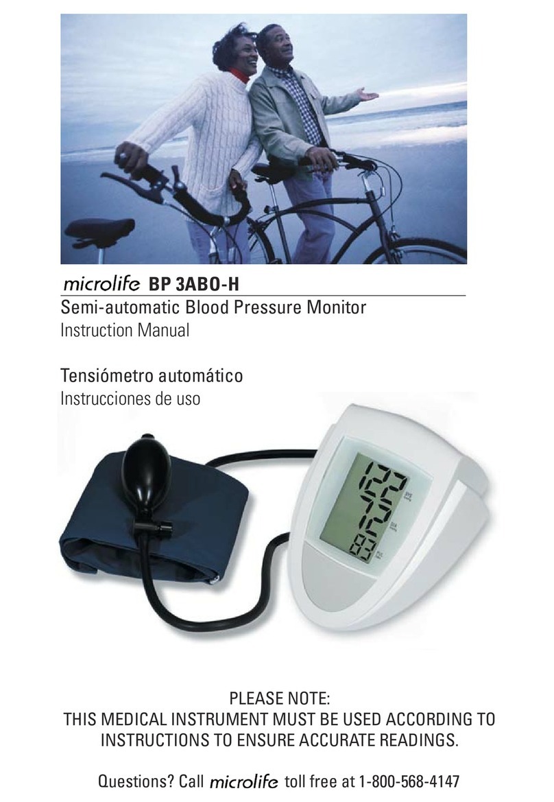Microlife #BP3AB0-H User manual