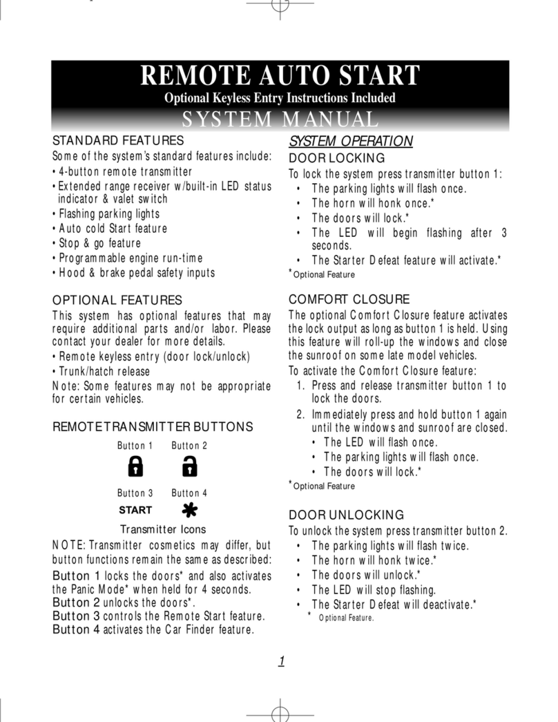 Black Widow Security BW RAS 651 User guide
