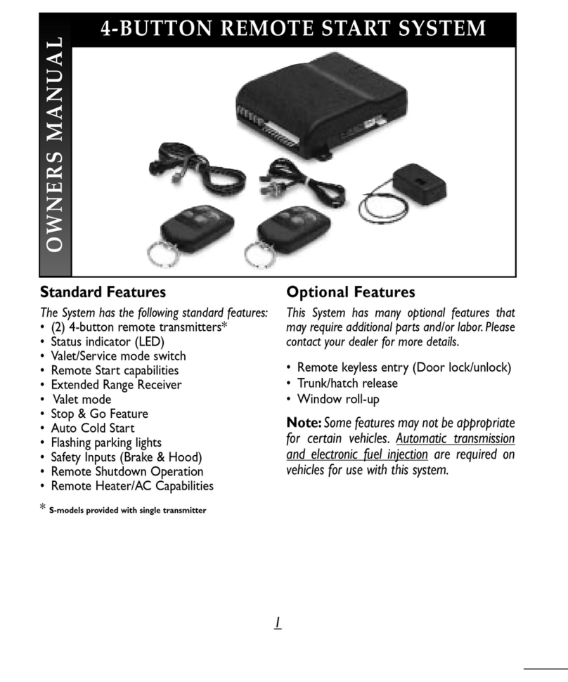 Black Widow Security BW RAS 400 User manual
