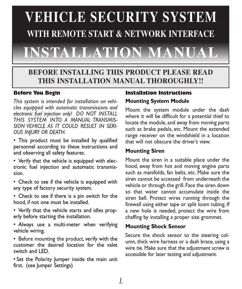 Black Widow Security BW FM 6150 User manual