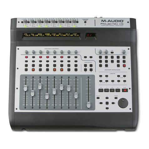 M-Audio ProjectMix I/O user guide