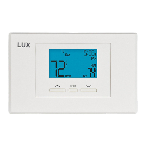 Lux Products TX500U Installation and operating instructions
