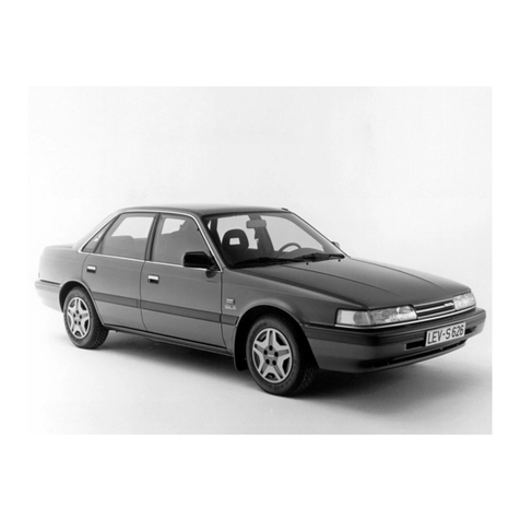 Mazda 626 Station Wagon User manual