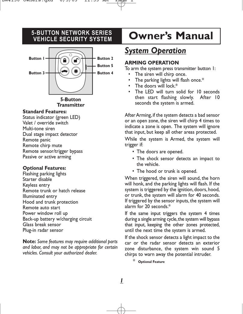 Black Widow BW 4150 owner's manual