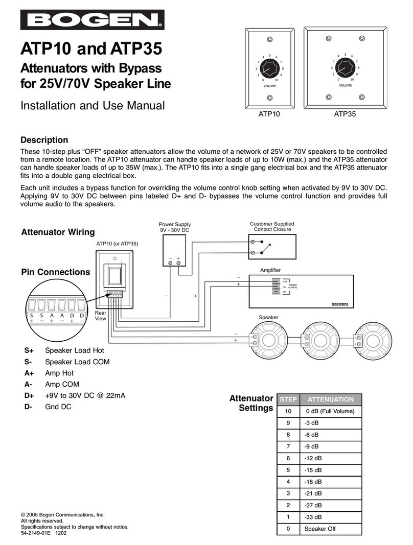 Bogen ATP10 Guide