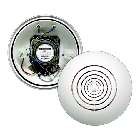 Bogen ASM1 User manual