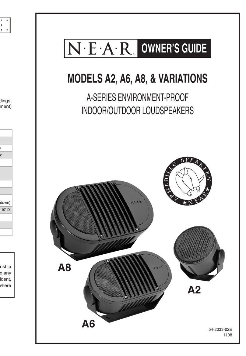 Bogen NEAR A2 User manual