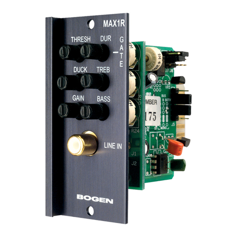 Bogen MAX1R manual