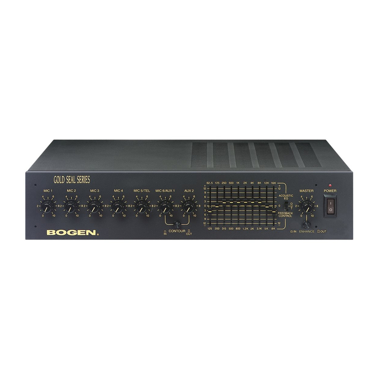 Bogen Gold Seal GS100 Guide