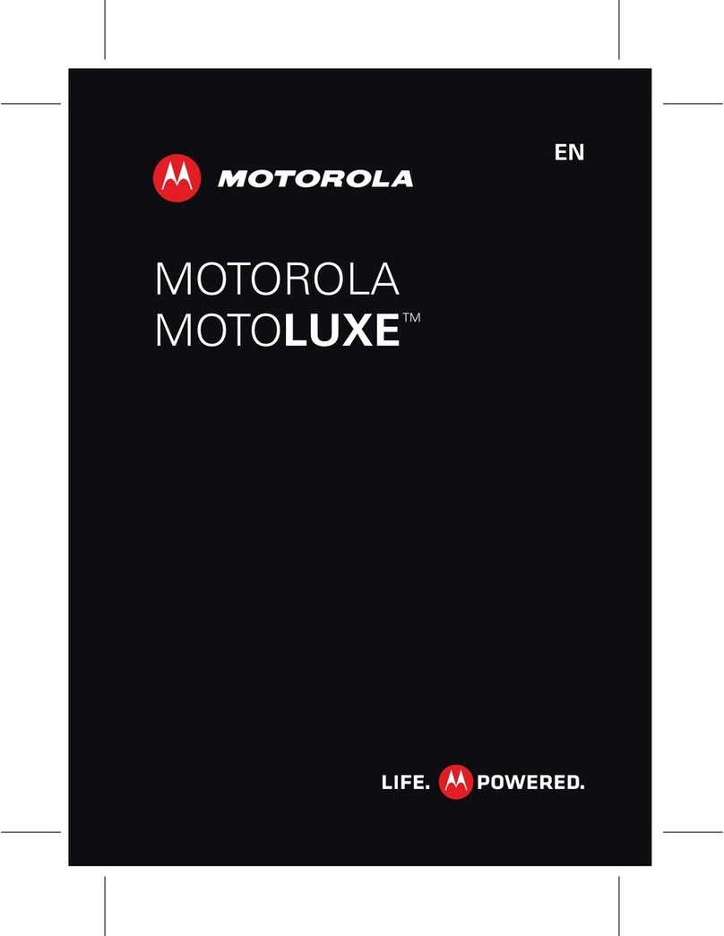Motorola MOTOLUXE User manual