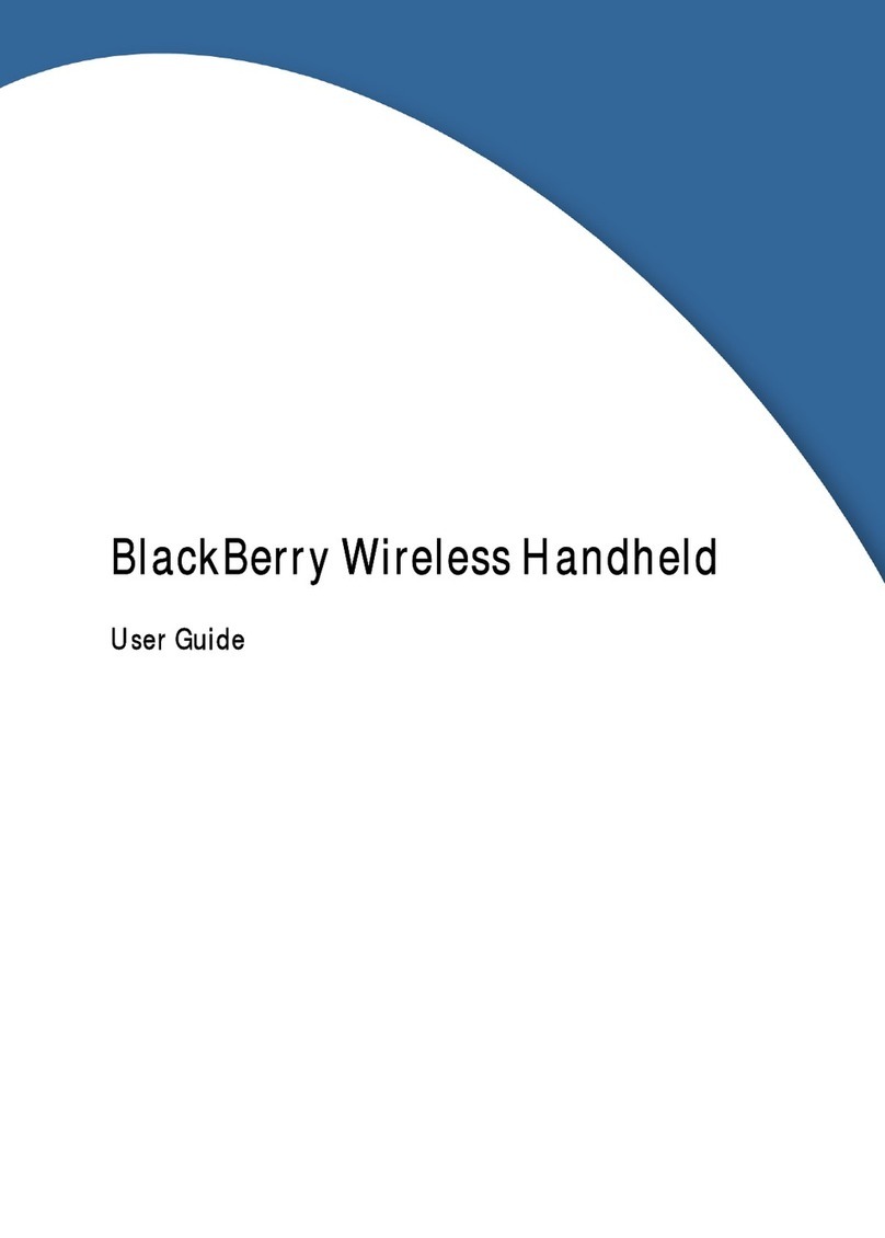 Blackbe;rry 7510 Wireless Handheld User manual Blackbe;rry 7510 Wireless Handheld User manual