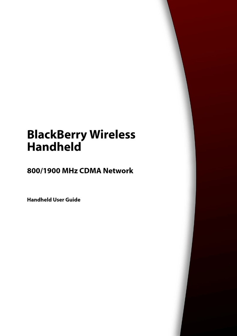 Blackbe;rry BlackBerry Wireless Handheld User manual Blackbe;rry BlackBerry Wireless Handheld User manual
