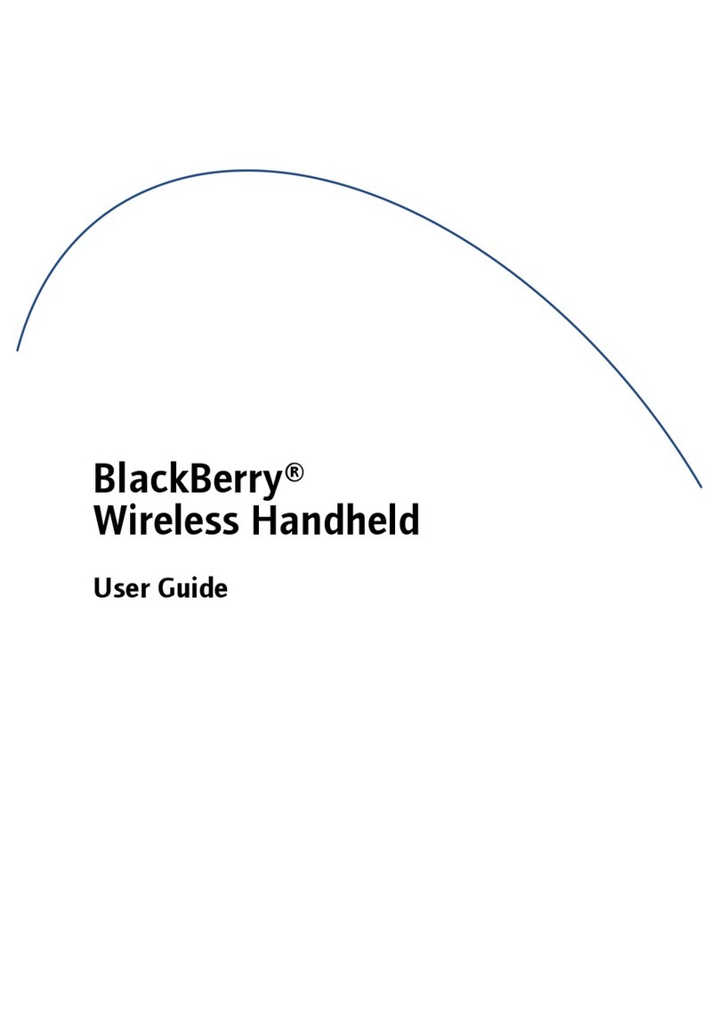 Blackbe;rry 7520 User manual