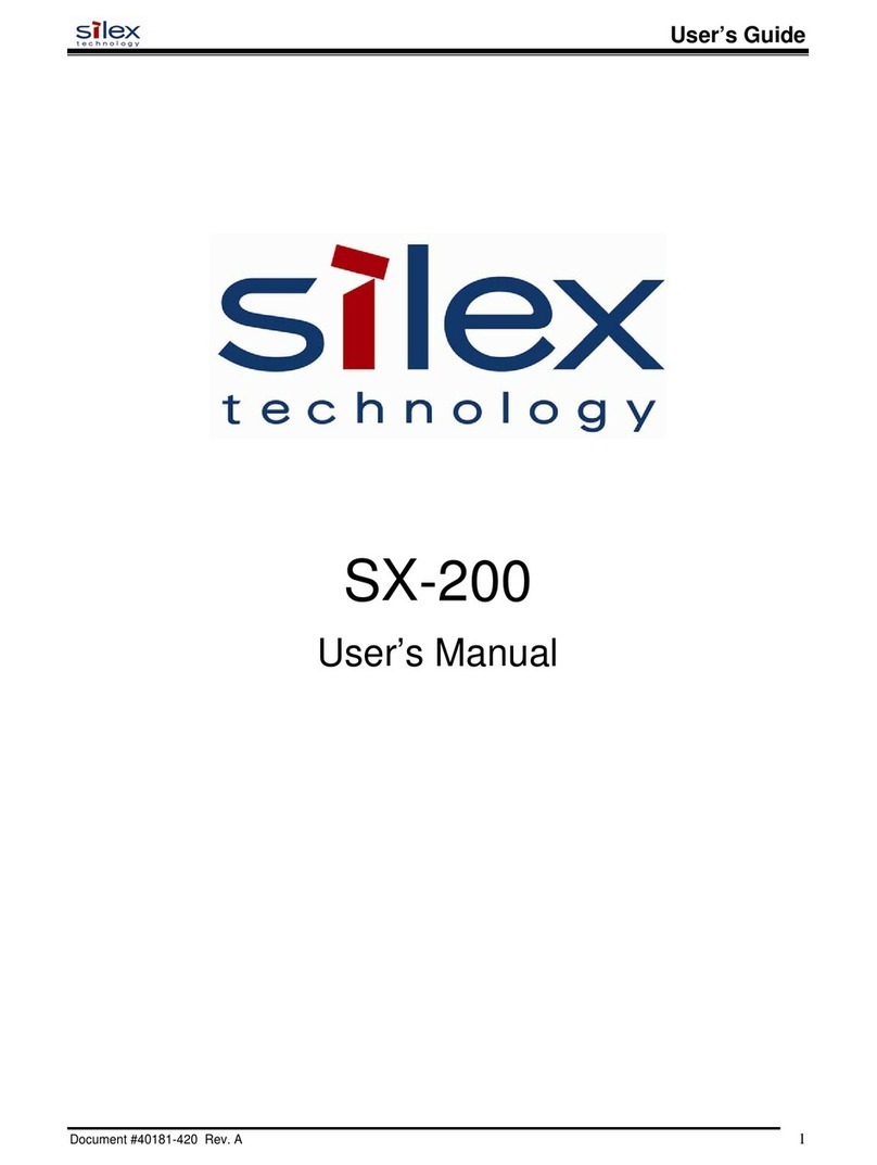 Silex technology SX-200 User manual