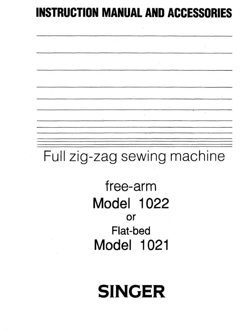 Singer 1021 instruction manual