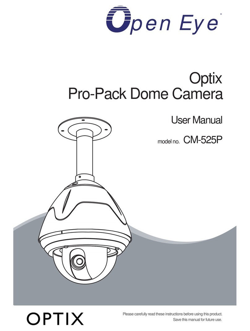 OpenEye Optix CM-525P user manual