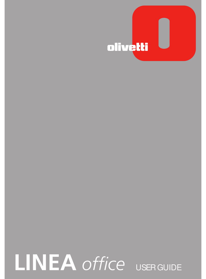 Olivetti LINEA Office User manual