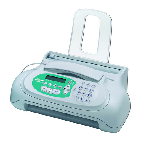 Olivetti Fax-Lab S101 User manual