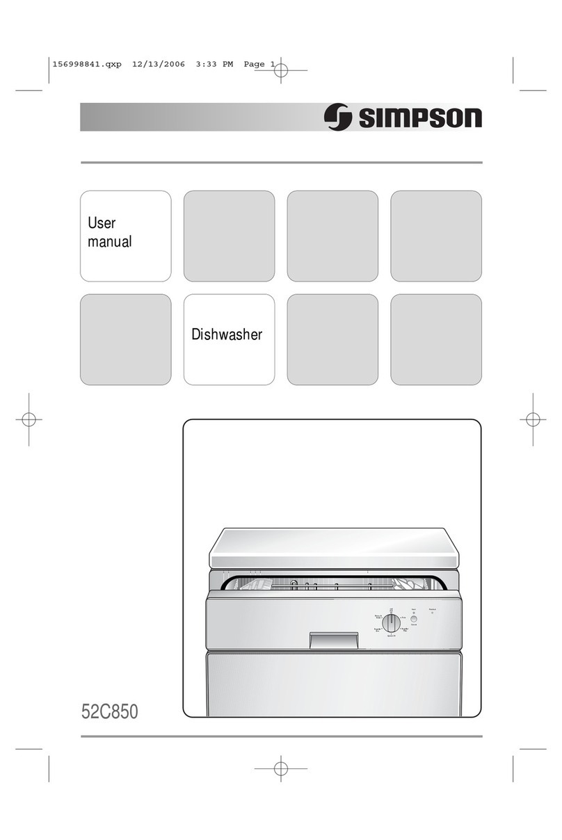 Simpson 52C850 User manual