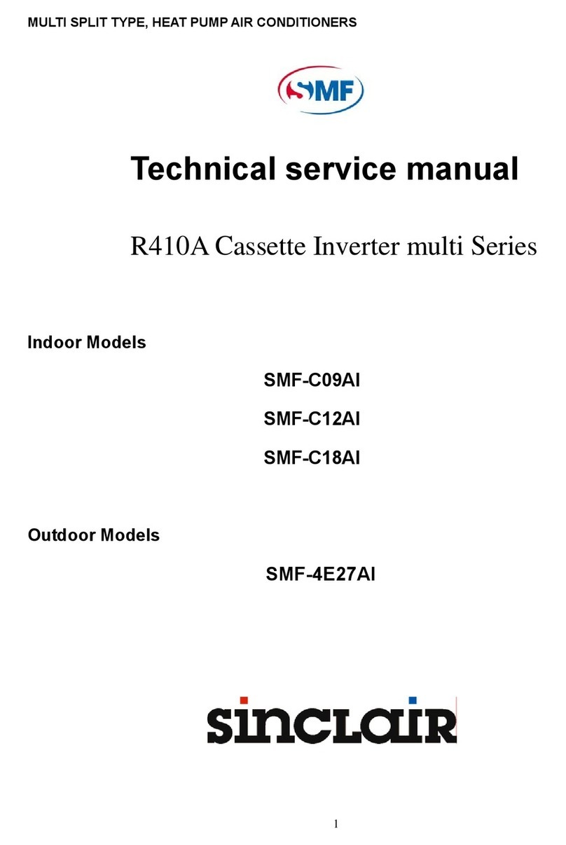 Sinclair SMF-4E27AI User manual