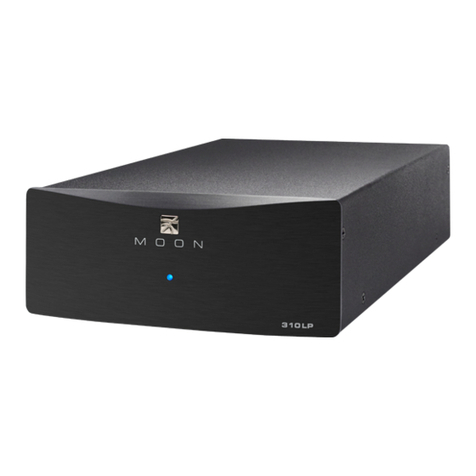 Simaudio MOON 310LP owner's manual
