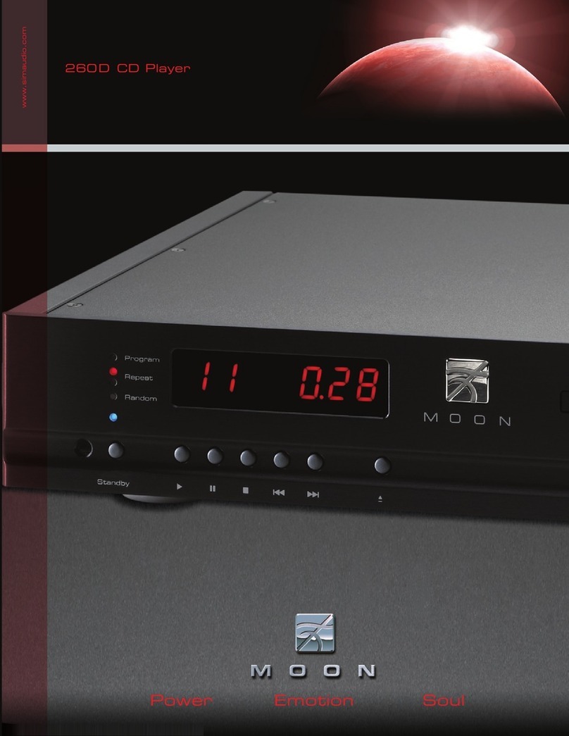 Simaudio MOON 260D specification