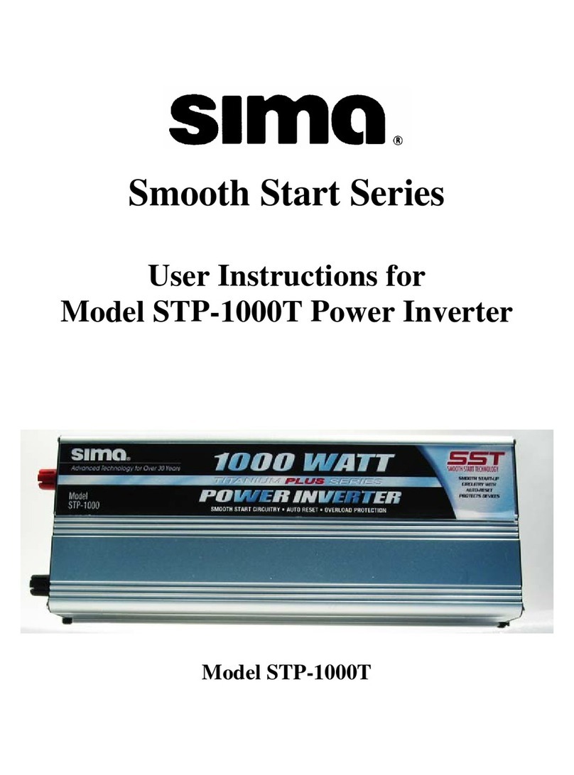 Sima STP-1000T User manual