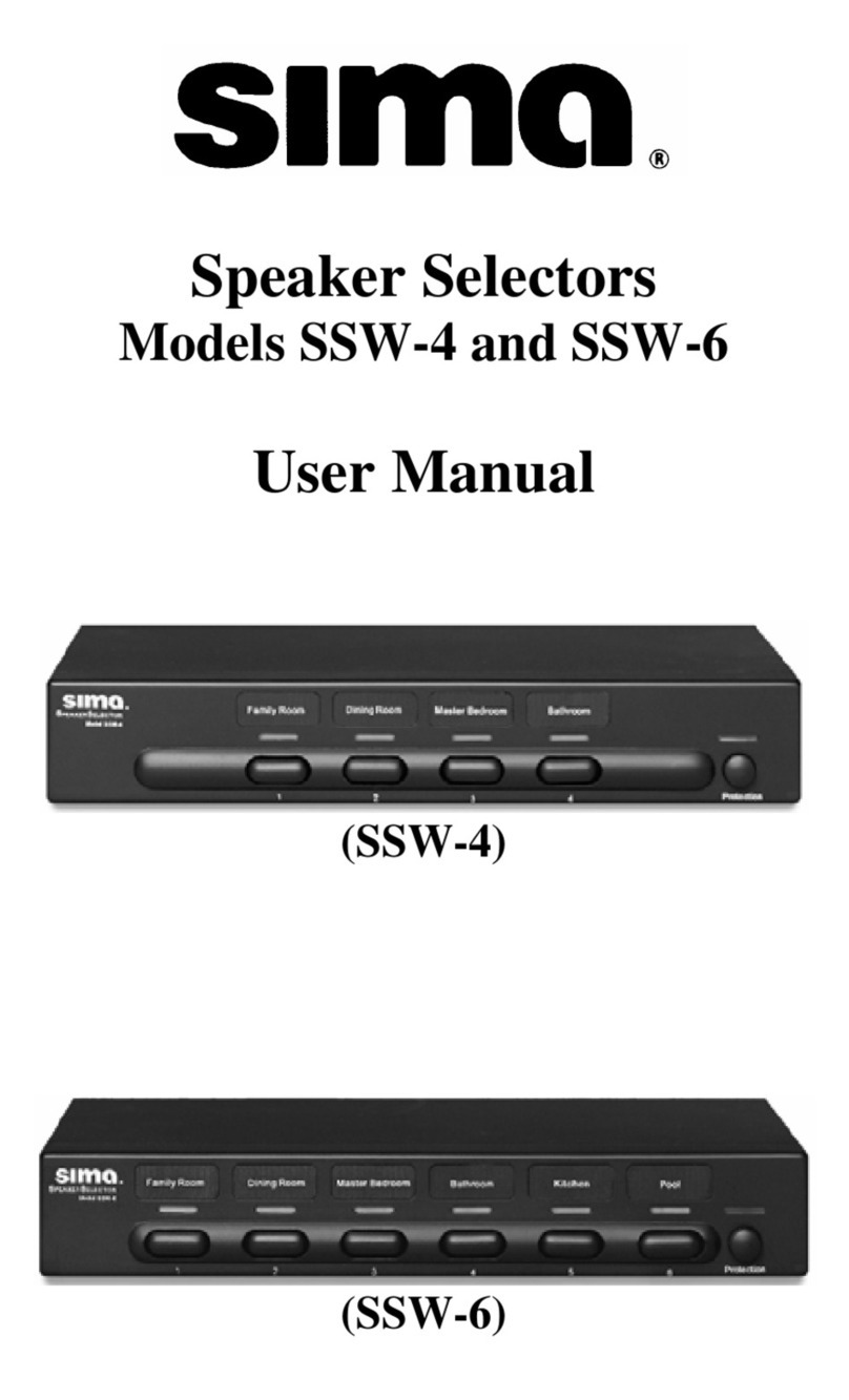 Sima SSW-4 user manual