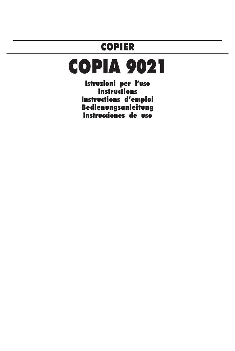 Olivetti Copia 9021 User manual
